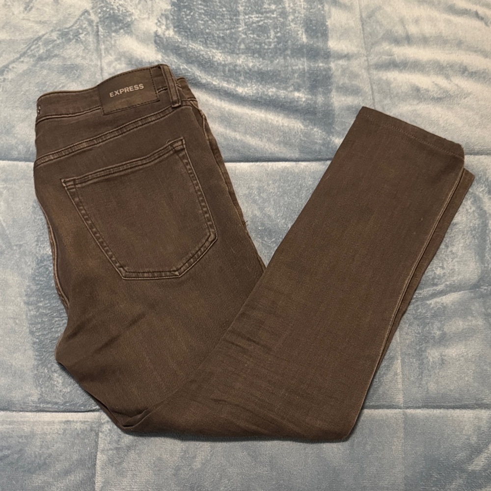 Express Men's Black Slim Jeans